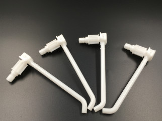 Hot Runner Plastic Outlet Medical Injection Molding POM S136 Natural White