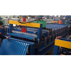 Quality corrugated iron roofing machine china for sale