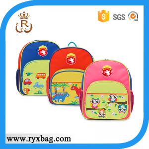 Active cartoon child school backpack bag
