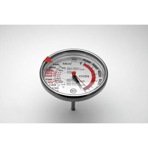 Stainless Steel Bimetal Industrial Oven Thermometer 100F - 600F Oven Temperature