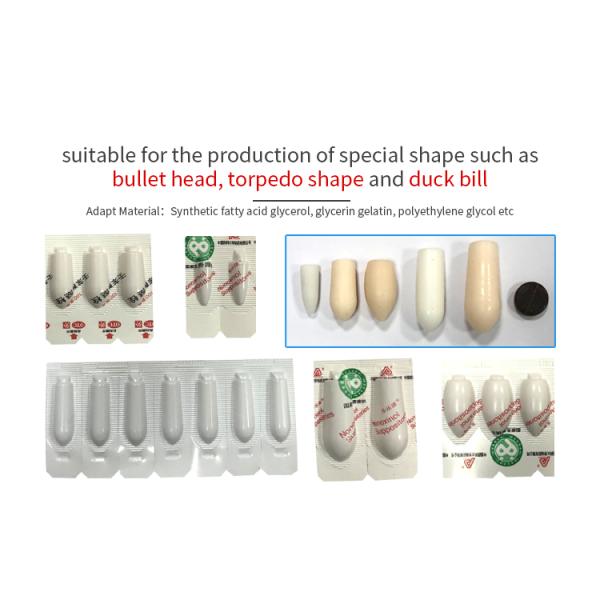 5ml Anal And Vaginal Suppository Filling And Sealing Machine