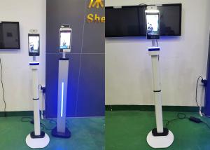 Quality LCD AUO panel Face Recognition Time Attendance System APP Connect for sale