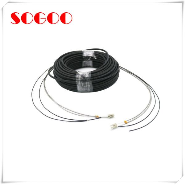 Outdoor 5G Telecom CPRI Armored Fiber Optic CPRI Duplex Patch Cords