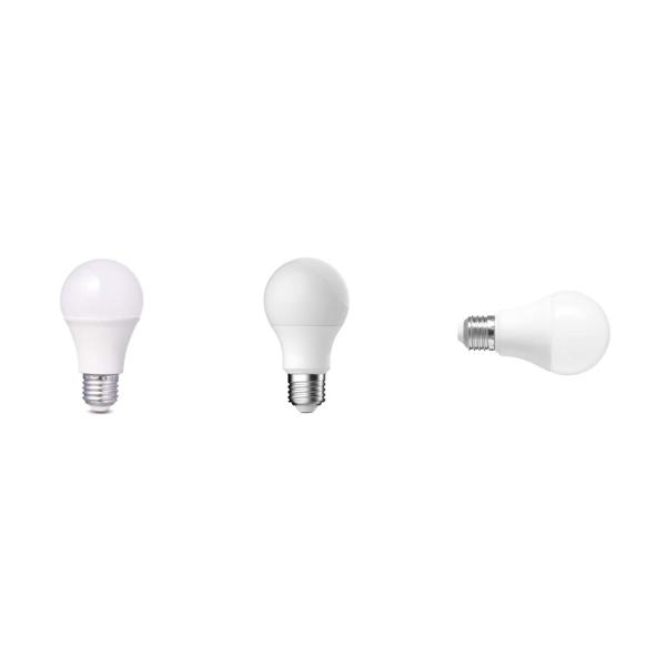 LED bulb LIGHT A60 8w 90lm/w plastic cover aluminum 110/220v bright indoor project saving energy lamp