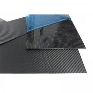 Quality 3K Carbon Fiber Plate Plain Twill Weave Matt / Glossy Surface Carbon Fiber Panel Sheet for sale