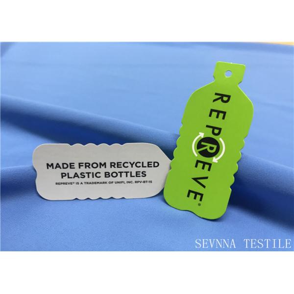 Tricot Warp Knitting Bright Color Recycled Swimwear Fabric Free Cuttable Stretchy Soft Anti Uv Sensitive