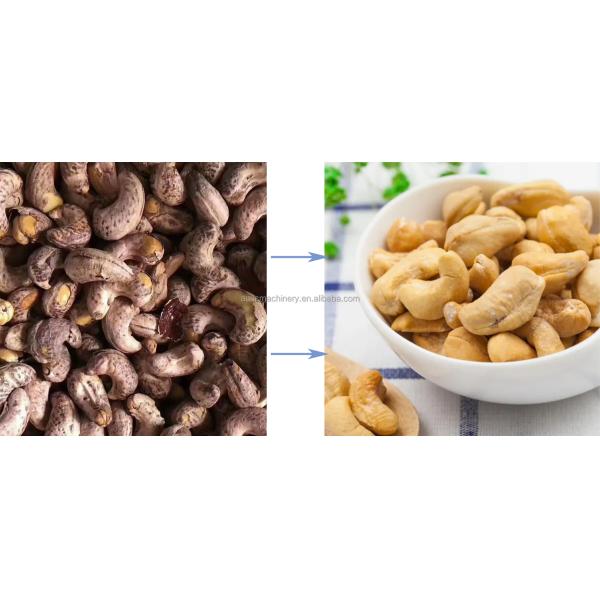 Nut Splitting Cashew Grading Machine Shelling Husking Cashew Peeling Machine