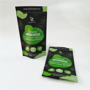 Quality Customized stand up pouches powder packaging moringa tea bags for sale