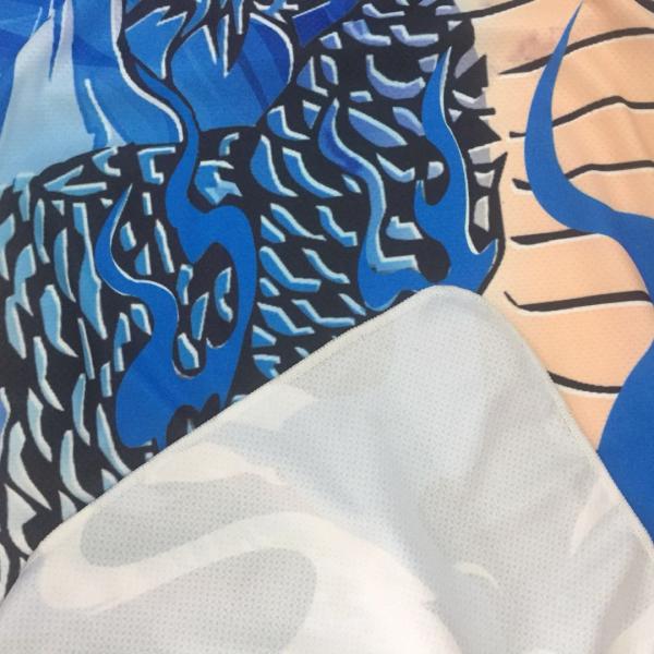 New Lauched 100% microfiber sports cooling towel with good printing design for direct order