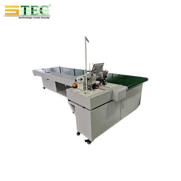 Fully Automatic Curtain Hemming Machine With Rear Fabric Clamp