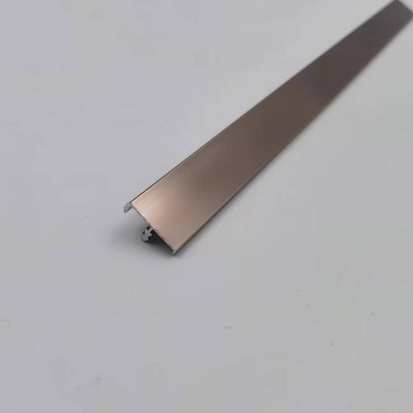 16.3mm T Shape aluminium square edge trim Polishing Moulding Profiles