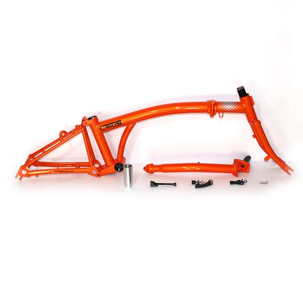 16 inch Crius folding bike 349 V brake 8 speeds 9 speeds Chrome-molybdenum Steel frame