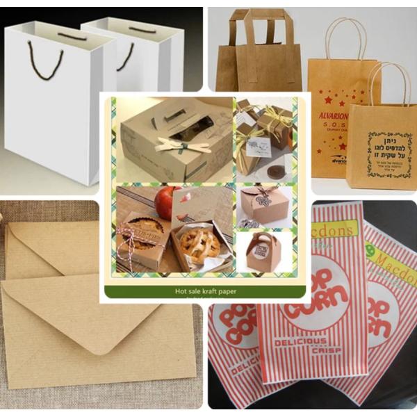 30g Mg White Kraft Paper for Coated Paper Bags Supplier MG Paper