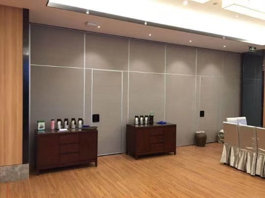 Wooden Sound Proof Partition Wall For Art Gallery / Functional Hall