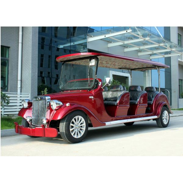 Hotel Shuttle Classic Golf Cars , Street Legal Electric Vehicles 48V Battery Voltage