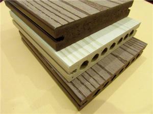 Quality Embossing Galling WPC Composite Decking Solid PVC Plastic Deckings for sale