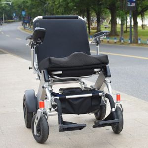 Brushless Motor CE 36km Lithium Battery Wheelchair