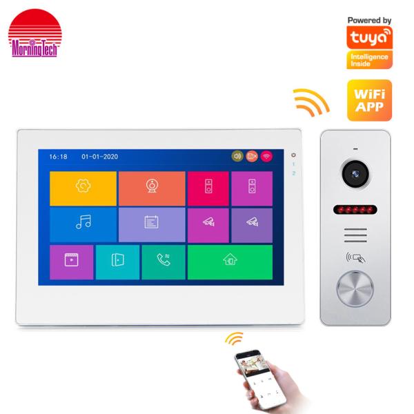 Buy Tuya WiFi/IP Memory 7" Home Security Video Doorbell HD Video Doorphone with IPS Screen at wholesale prices