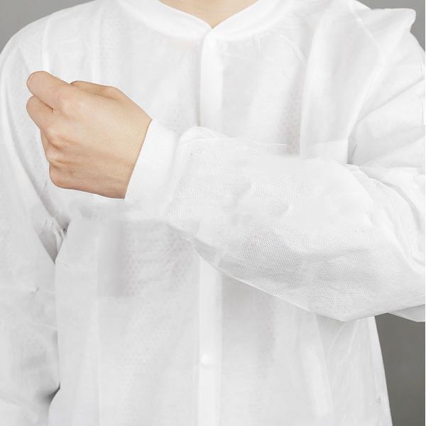 Dustproof SMS Isolation Gown Non Irritating Excellent Abrasion Resistance