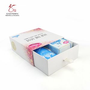Quality CMYK Hard Cardboard Gift Boxes Drawer Packaging Box Custom Printed for sale
