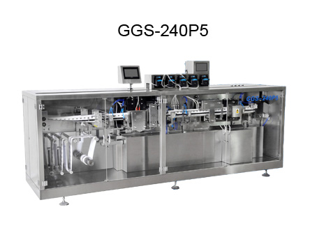 Stand Up Pouch Plastic Ampoule Filling Machine , Plastic Ampoule Packaging Machine