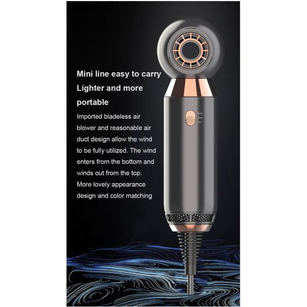 60Hz Professional Electric 240V Portable Travel Hair Dryer