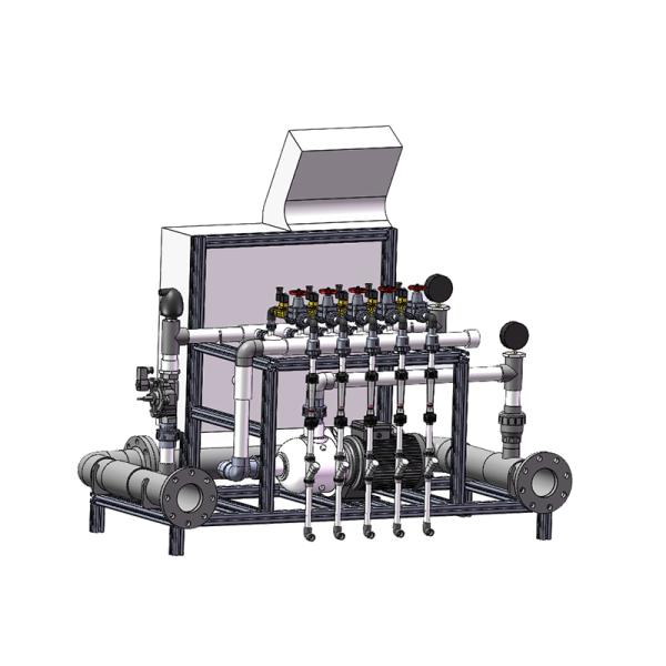 Greenhouse Agricultural Equipment Vegetables Automated Fertigation Control System