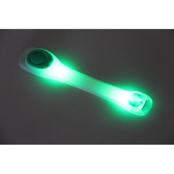 Outdoor running sports led slap band reflective flashing wristband LED Slap Armband Light up Wrap Bracelets Quick Deta