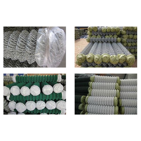 PVC Coated 1.2 M Chain Link Fencing , 5mm Diameter Security Wire Mesh Fencing