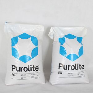 25L / BAG Water Treatment Consumables , Industrial Pale Yellow Cation Exchange