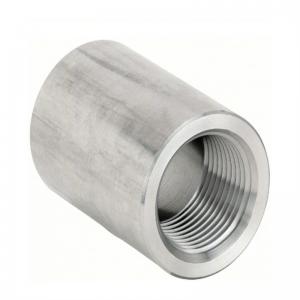 China Round Threaded Studding Connector Coupling Ss304 Stainless Steel All Thread Fittings on sale