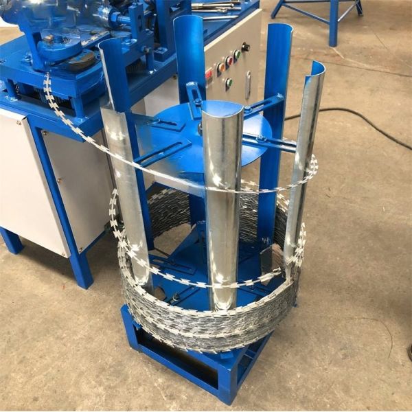 Automatic High Speed Barbed Razor Wire Making Machine High Output