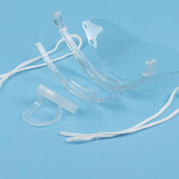 Transparent Plastic Anti Fog Face Shield For Tattoo