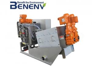Quality Cutting Edge Screw Press Dewatering Machine Low Power  Consumption for sale