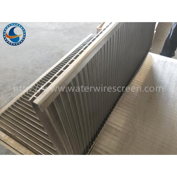 L500mm Stainless Steel Wedge Wire Screen Panels For Coal Washing Equipment
