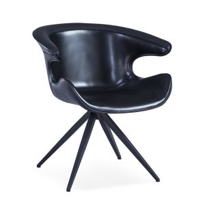 Quality Nordic Light Luxury Swivel Painted Dining Chair for sale