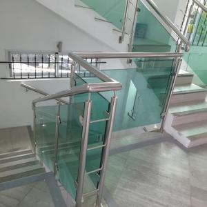 China 201 304 316 Glass Stainless Steel Inox Railings With Factory Price on sale