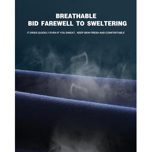 Quick Dry Moisture Wicking Training Tennis Sports Team Wear Custom Men's Polo T Shirt