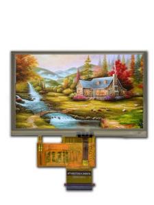 Quality ST7262 LVDS Interface Display 5 Inch TFT LCD Display LVDS Capacitive Touch Panel for sale