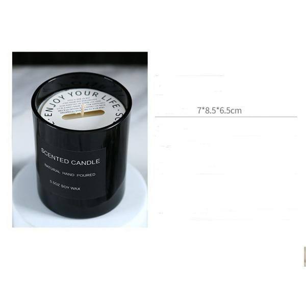 Custom Logo Glass Candle Jars Package with Ribbon Luxury Paperboard Candle Box Packaging