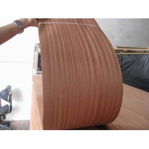 Quality Sliced Natural Sapele Wood Veneer Sheet for sale