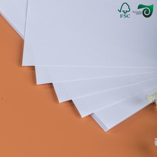 90gsm Super White Offset Paper Sheets FSC With Excellent Printing Performance