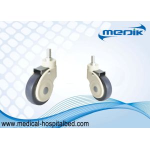 China 3 Wheel Swivel Casters Wheelchair Casters With Single Brake Design on sale