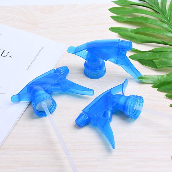 Hand Button Type Plastic Spray Pump Square Gun Plastic Spray Cleaner Nozzle