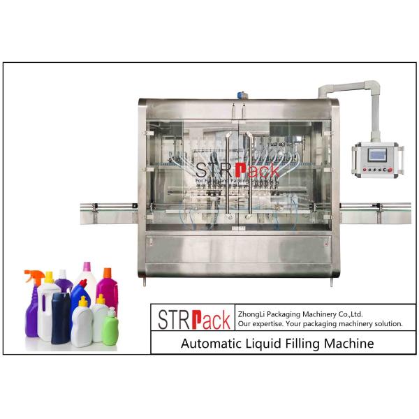 High Accuracy Multi Head Automatic Liquid Filling Machine For Water And Daily Chemical