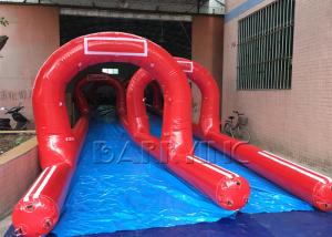 Quality Customized Amazing Giant / Big Inflatable Slides Inflatable Pirate Ship Double Slide for sale