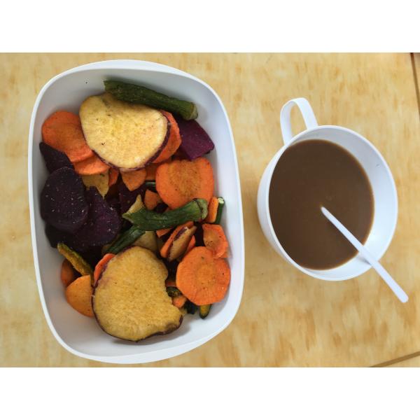 Healthy Food Crispy Dried Fruits and Vegetables Mixed Snacks Fried Sweet Potato Chips