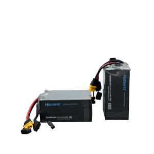 Quality Herewin 14S 51.8V 22000mAh LiPo Uav Drone Battery Pouch Pack 25C Battery For Drones for sale