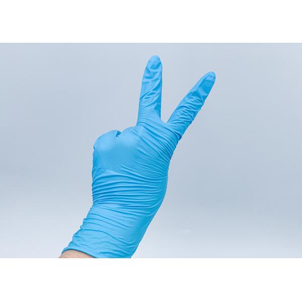 Hospital Disposable Examination Nitrile Gloves Medical Surgical Gloves / Free