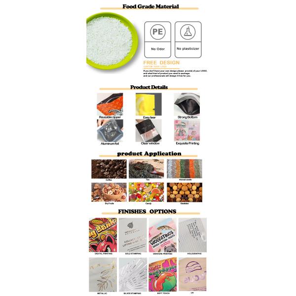 Close-up view of holographic color bath salt packaging bags